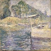 John Henry Twachtman Reflections oil painting